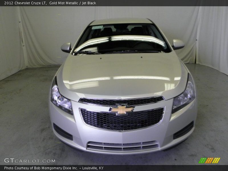 Gold Mist Metallic / Jet Black 2012 Chevrolet Cruze LT