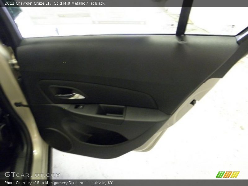 Gold Mist Metallic / Jet Black 2012 Chevrolet Cruze LT