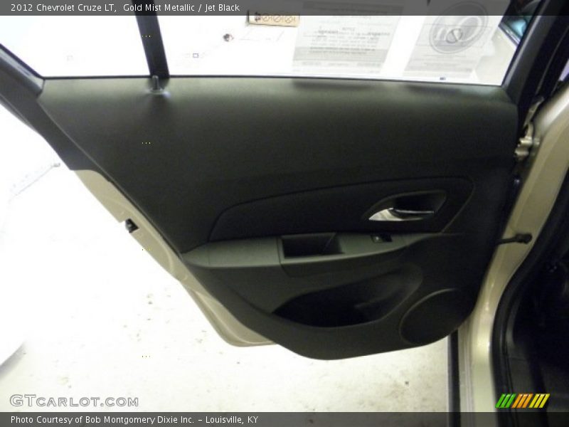 Gold Mist Metallic / Jet Black 2012 Chevrolet Cruze LT