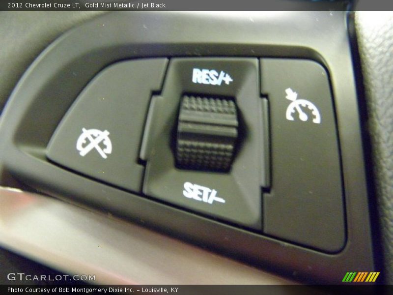 Gold Mist Metallic / Jet Black 2012 Chevrolet Cruze LT