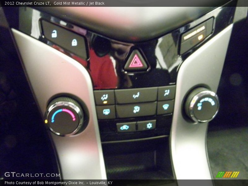 Gold Mist Metallic / Jet Black 2012 Chevrolet Cruze LT