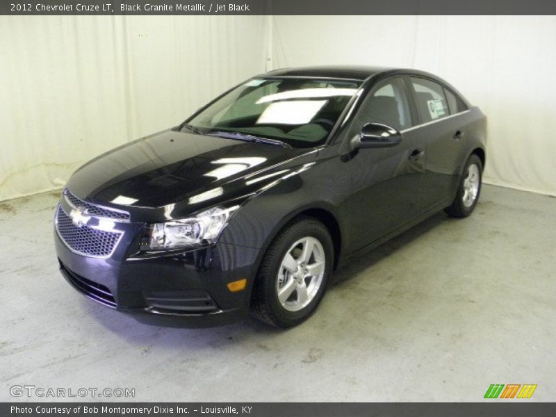Black Granite Metallic / Jet Black 2012 Chevrolet Cruze LT