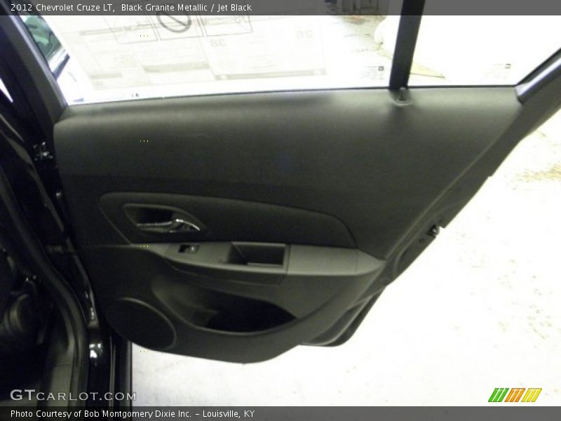 Black Granite Metallic / Jet Black 2012 Chevrolet Cruze LT