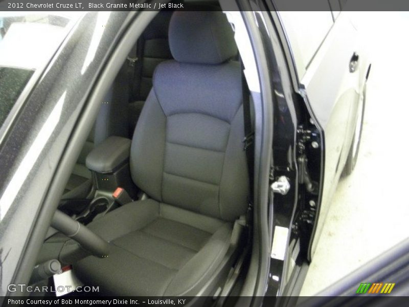 Black Granite Metallic / Jet Black 2012 Chevrolet Cruze LT