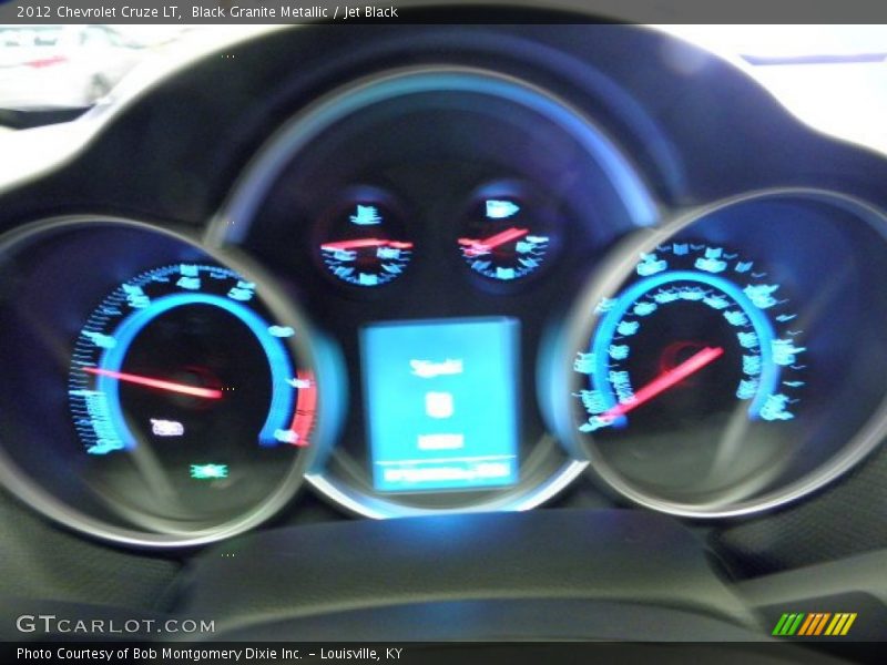 Black Granite Metallic / Jet Black 2012 Chevrolet Cruze LT