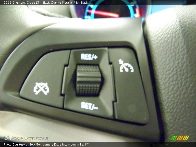 Black Granite Metallic / Jet Black 2012 Chevrolet Cruze LT