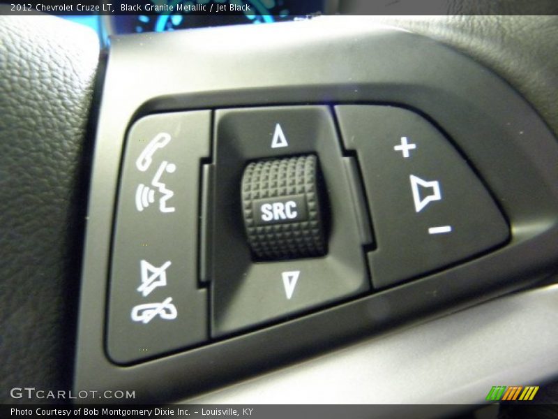 Black Granite Metallic / Jet Black 2012 Chevrolet Cruze LT