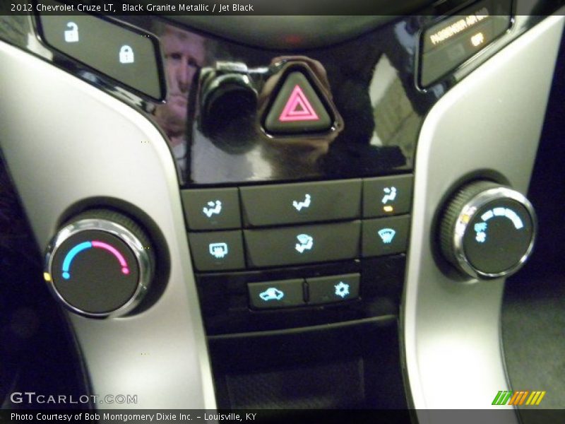 Black Granite Metallic / Jet Black 2012 Chevrolet Cruze LT