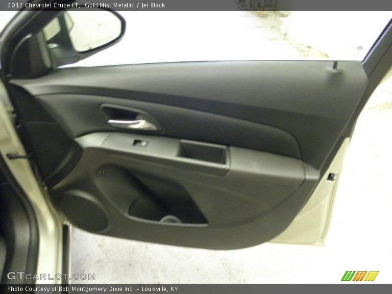 Gold Mist Metallic / Jet Black 2012 Chevrolet Cruze LT