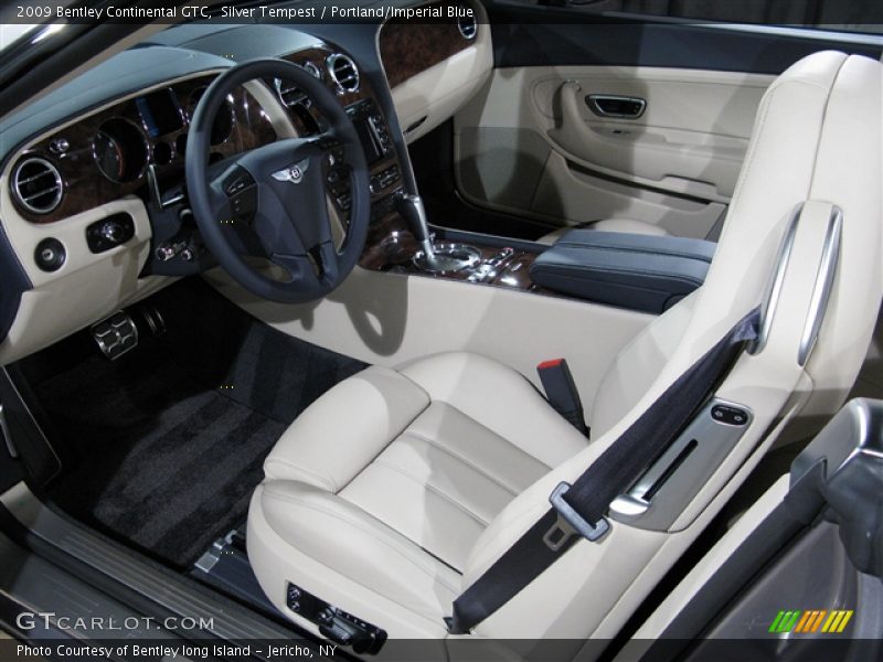  2009 Continental GTC  Portland/Imperial Blue Interior