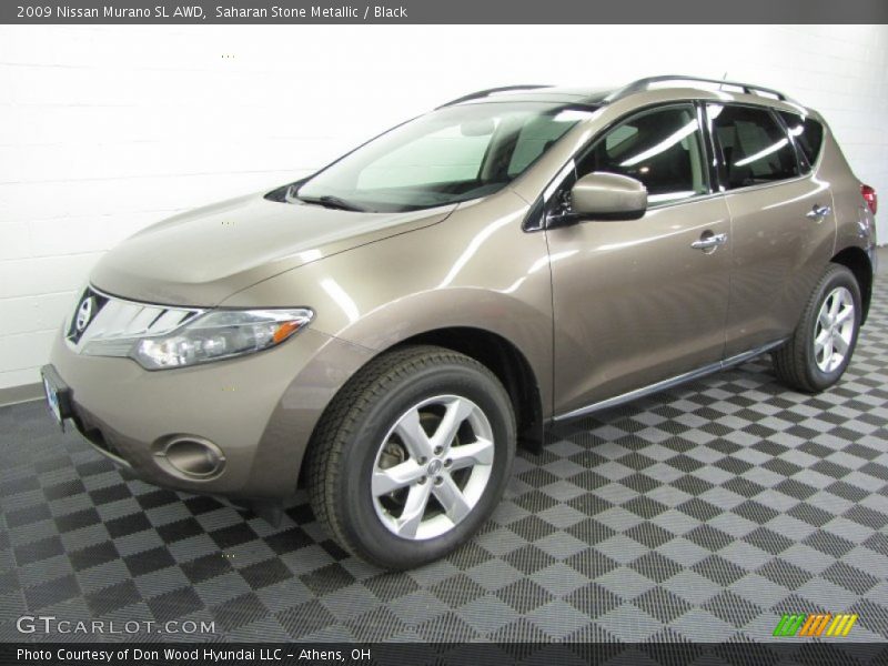 Saharan Stone Metallic / Black 2009 Nissan Murano SL AWD