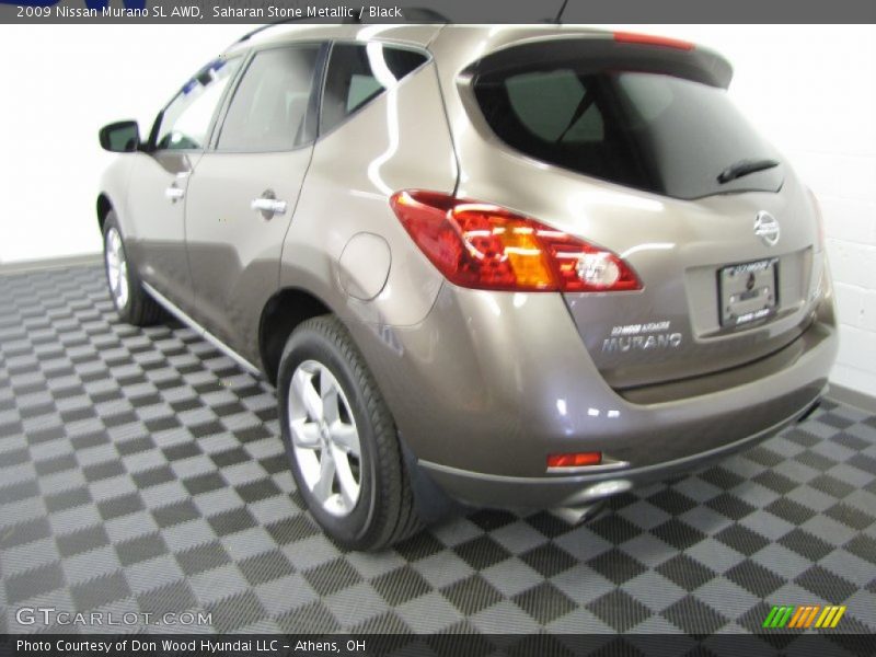 Saharan Stone Metallic / Black 2009 Nissan Murano SL AWD