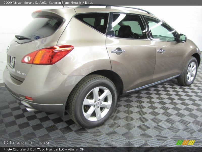 Saharan Stone Metallic / Black 2009 Nissan Murano SL AWD