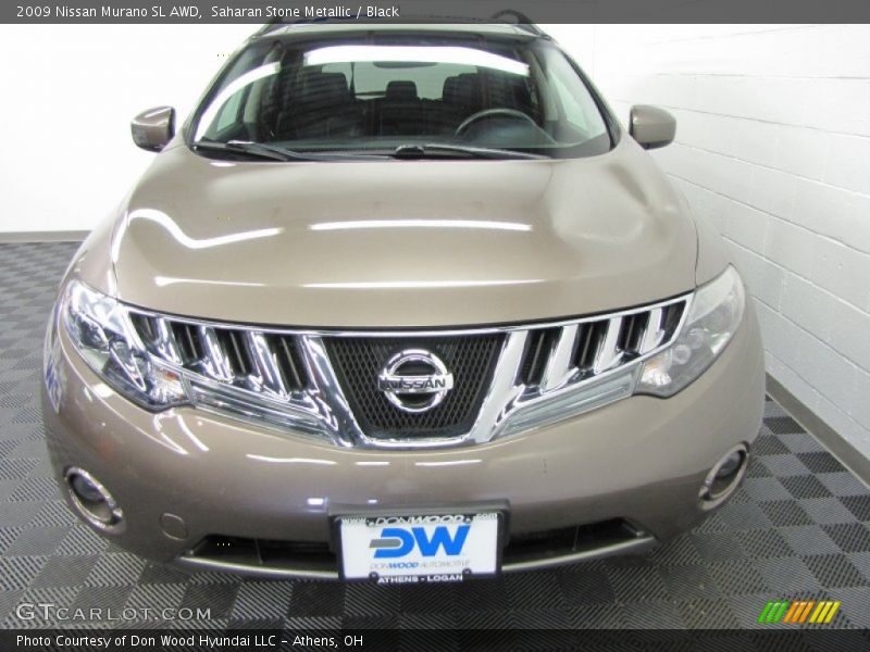 Saharan Stone Metallic / Black 2009 Nissan Murano SL AWD
