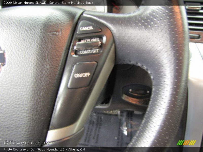 Saharan Stone Metallic / Black 2009 Nissan Murano SL AWD