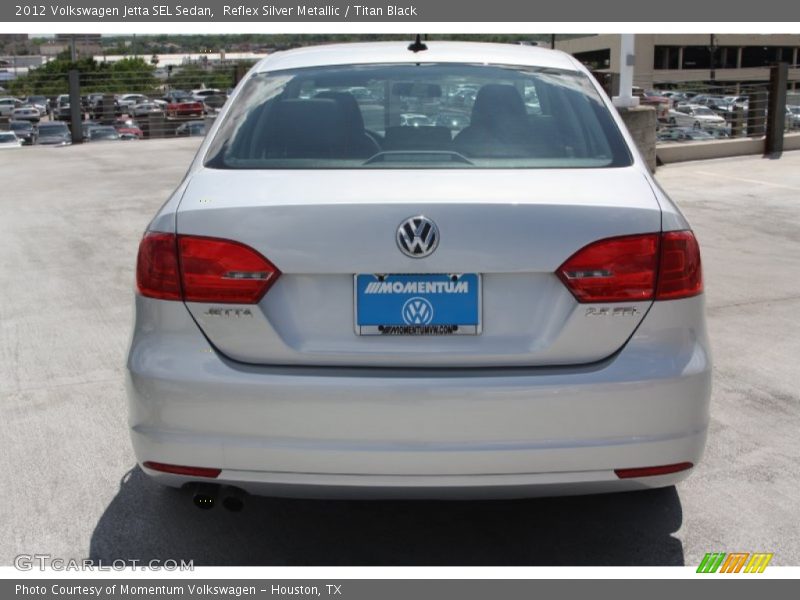 Reflex Silver Metallic / Titan Black 2012 Volkswagen Jetta SEL Sedan