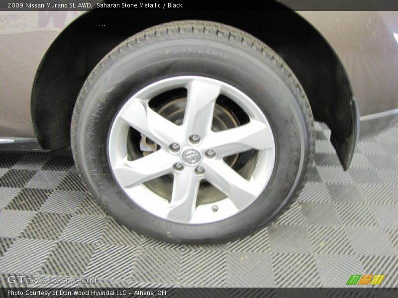 Saharan Stone Metallic / Black 2009 Nissan Murano SL AWD