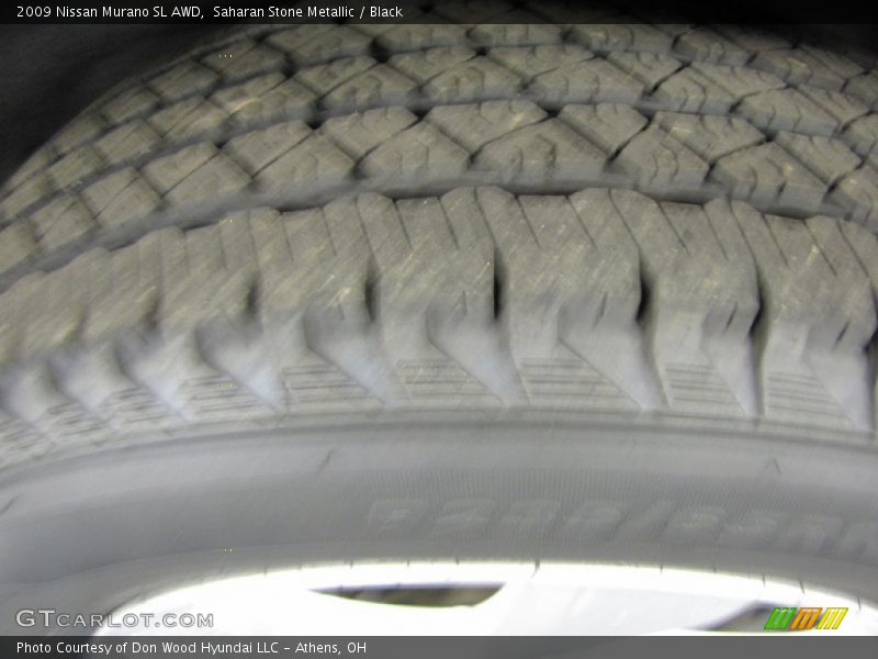 Saharan Stone Metallic / Black 2009 Nissan Murano SL AWD