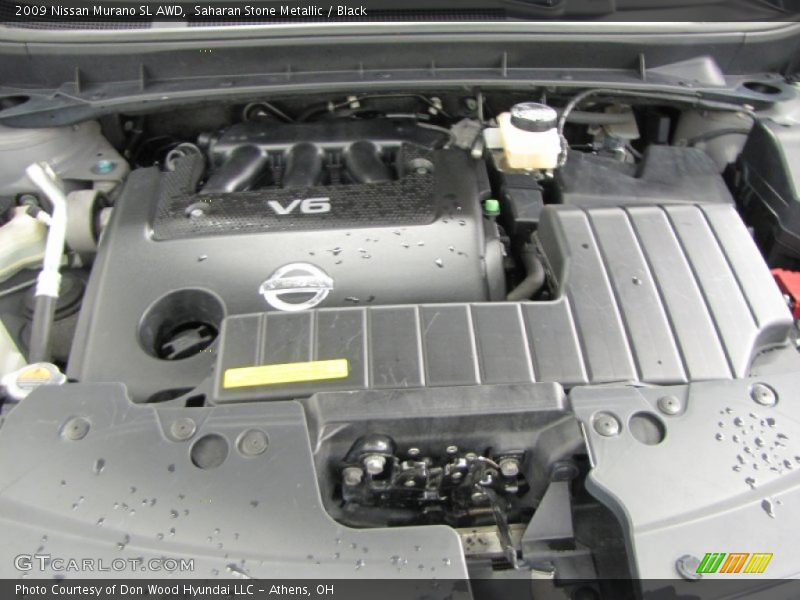 Saharan Stone Metallic / Black 2009 Nissan Murano SL AWD