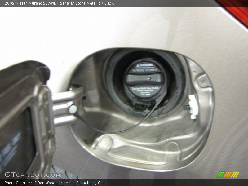 Saharan Stone Metallic / Black 2009 Nissan Murano SL AWD