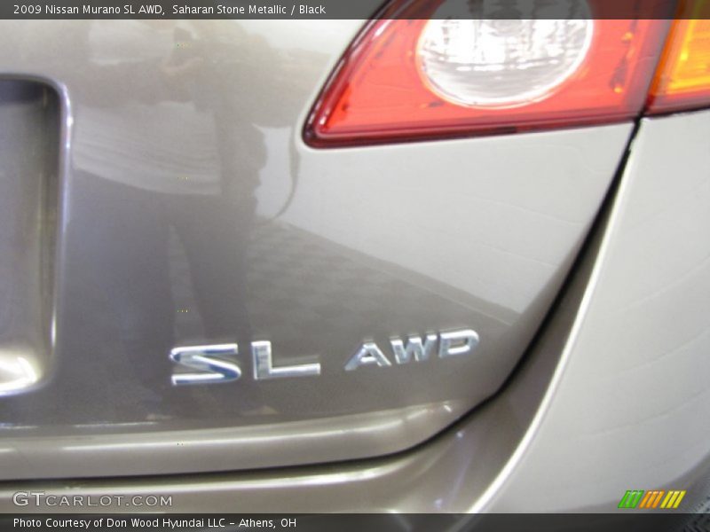 Saharan Stone Metallic / Black 2009 Nissan Murano SL AWD