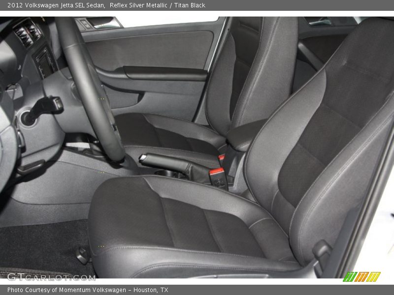 Reflex Silver Metallic / Titan Black 2012 Volkswagen Jetta SEL Sedan