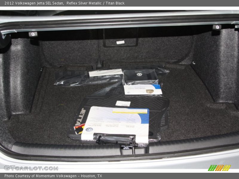 Reflex Silver Metallic / Titan Black 2012 Volkswagen Jetta SEL Sedan