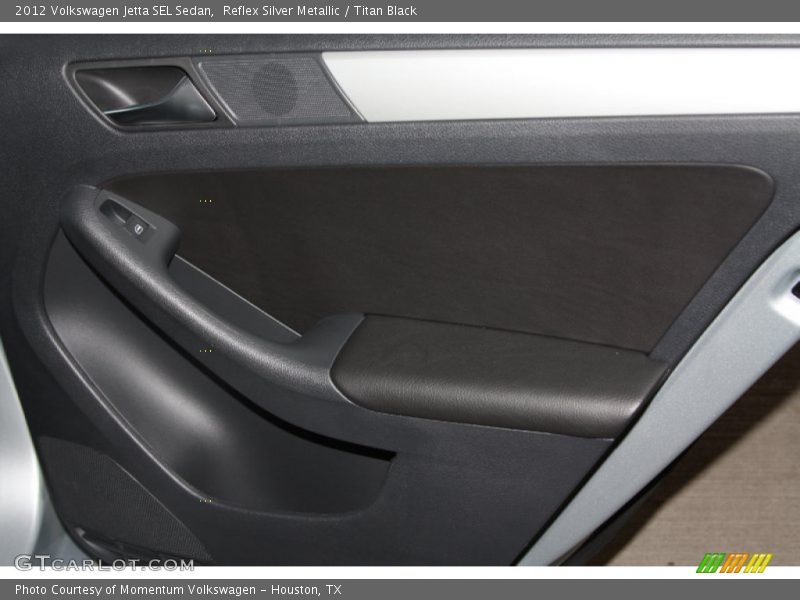 Reflex Silver Metallic / Titan Black 2012 Volkswagen Jetta SEL Sedan