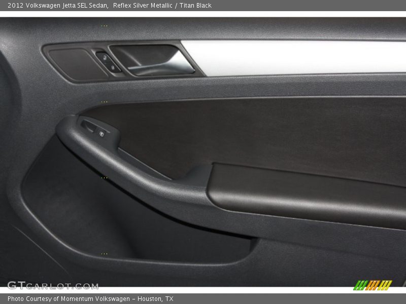 Reflex Silver Metallic / Titan Black 2012 Volkswagen Jetta SEL Sedan