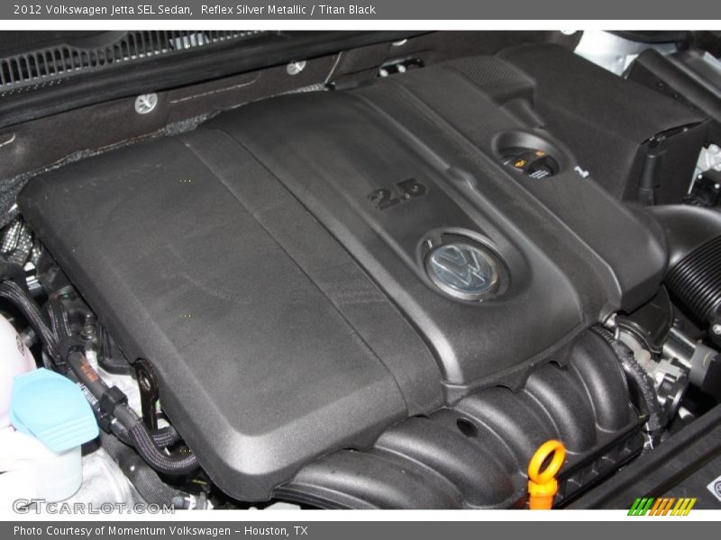 Reflex Silver Metallic / Titan Black 2012 Volkswagen Jetta SEL Sedan
