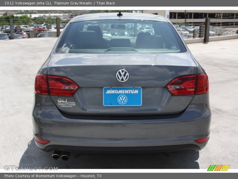 Platinum Gray Metallic / Titan Black 2012 Volkswagen Jetta GLI