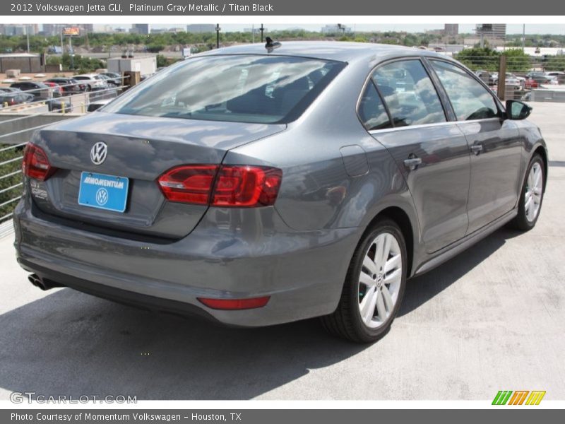 Platinum Gray Metallic / Titan Black 2012 Volkswagen Jetta GLI