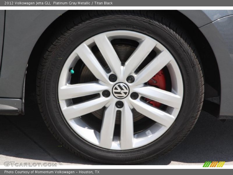 Platinum Gray Metallic / Titan Black 2012 Volkswagen Jetta GLI