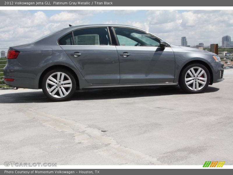 Platinum Gray Metallic / Titan Black 2012 Volkswagen Jetta GLI