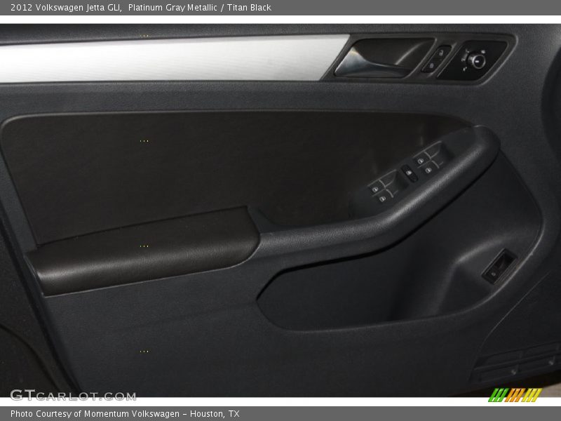 Platinum Gray Metallic / Titan Black 2012 Volkswagen Jetta GLI