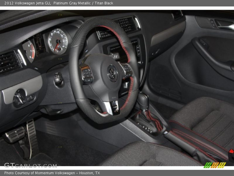 Platinum Gray Metallic / Titan Black 2012 Volkswagen Jetta GLI
