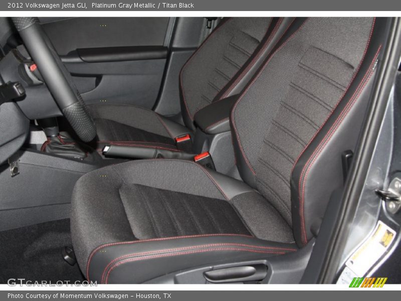 Platinum Gray Metallic / Titan Black 2012 Volkswagen Jetta GLI