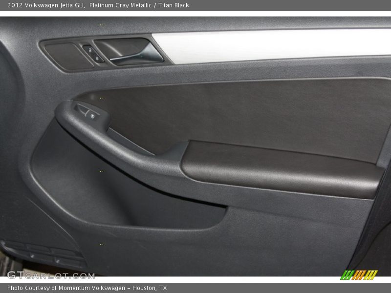 Platinum Gray Metallic / Titan Black 2012 Volkswagen Jetta GLI