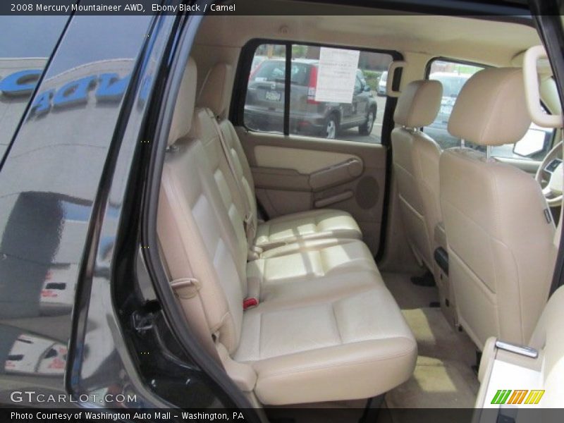 Ebony Black / Camel 2008 Mercury Mountaineer AWD