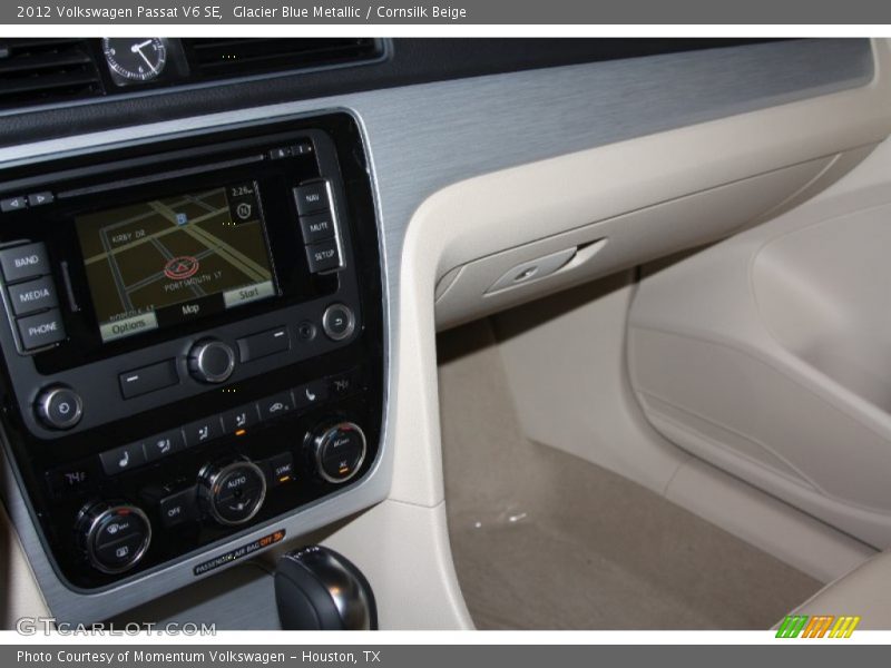 Glacier Blue Metallic / Cornsilk Beige 2012 Volkswagen Passat V6 SE