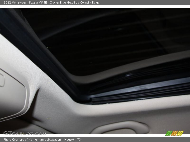 Glacier Blue Metallic / Cornsilk Beige 2012 Volkswagen Passat V6 SE