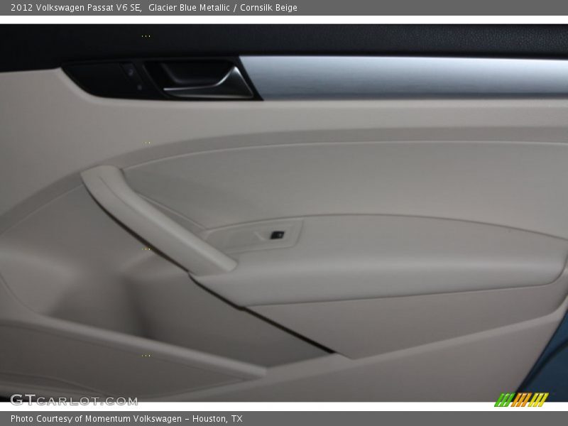 Glacier Blue Metallic / Cornsilk Beige 2012 Volkswagen Passat V6 SE