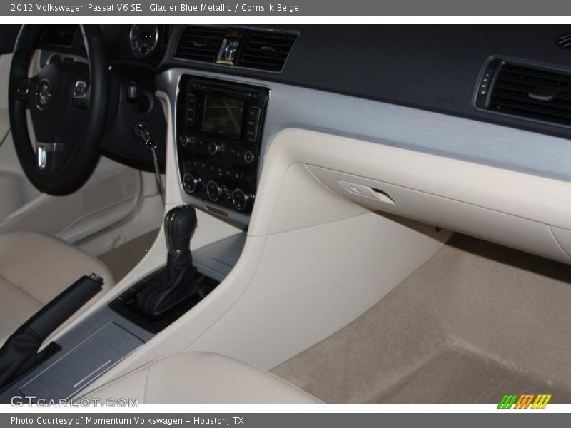 Glacier Blue Metallic / Cornsilk Beige 2012 Volkswagen Passat V6 SE