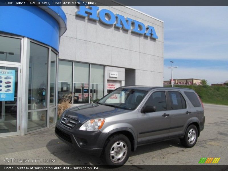 Silver Moss Metallic / Black 2006 Honda CR-V LX 4WD