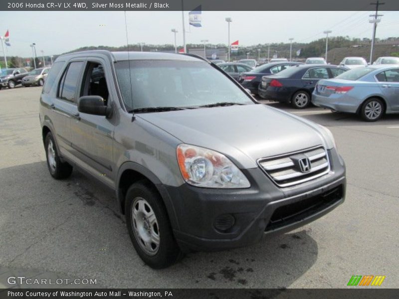 Silver Moss Metallic / Black 2006 Honda CR-V LX 4WD