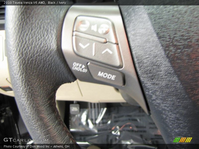 Black / Ivory 2010 Toyota Venza V6 AWD