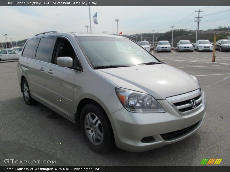 Silver Pearl Metallic / Gray 2006 Honda Odyssey EX-L