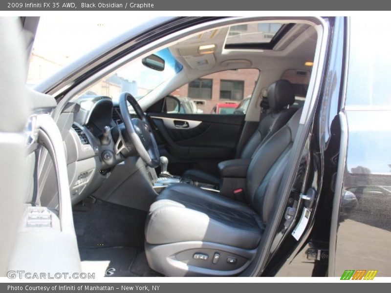 Black Obsidian / Graphite 2009 Infiniti FX 35 AWD