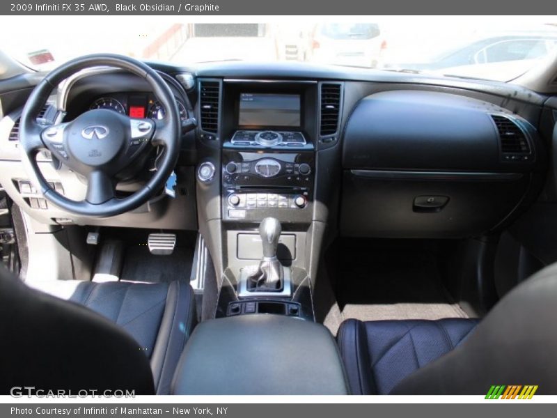 Black Obsidian / Graphite 2009 Infiniti FX 35 AWD
