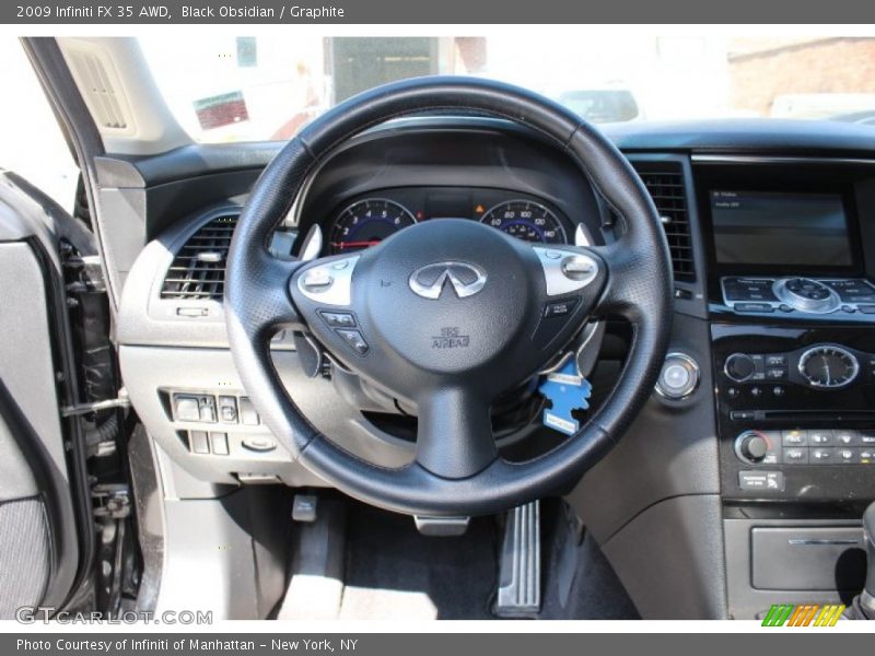 Black Obsidian / Graphite 2009 Infiniti FX 35 AWD